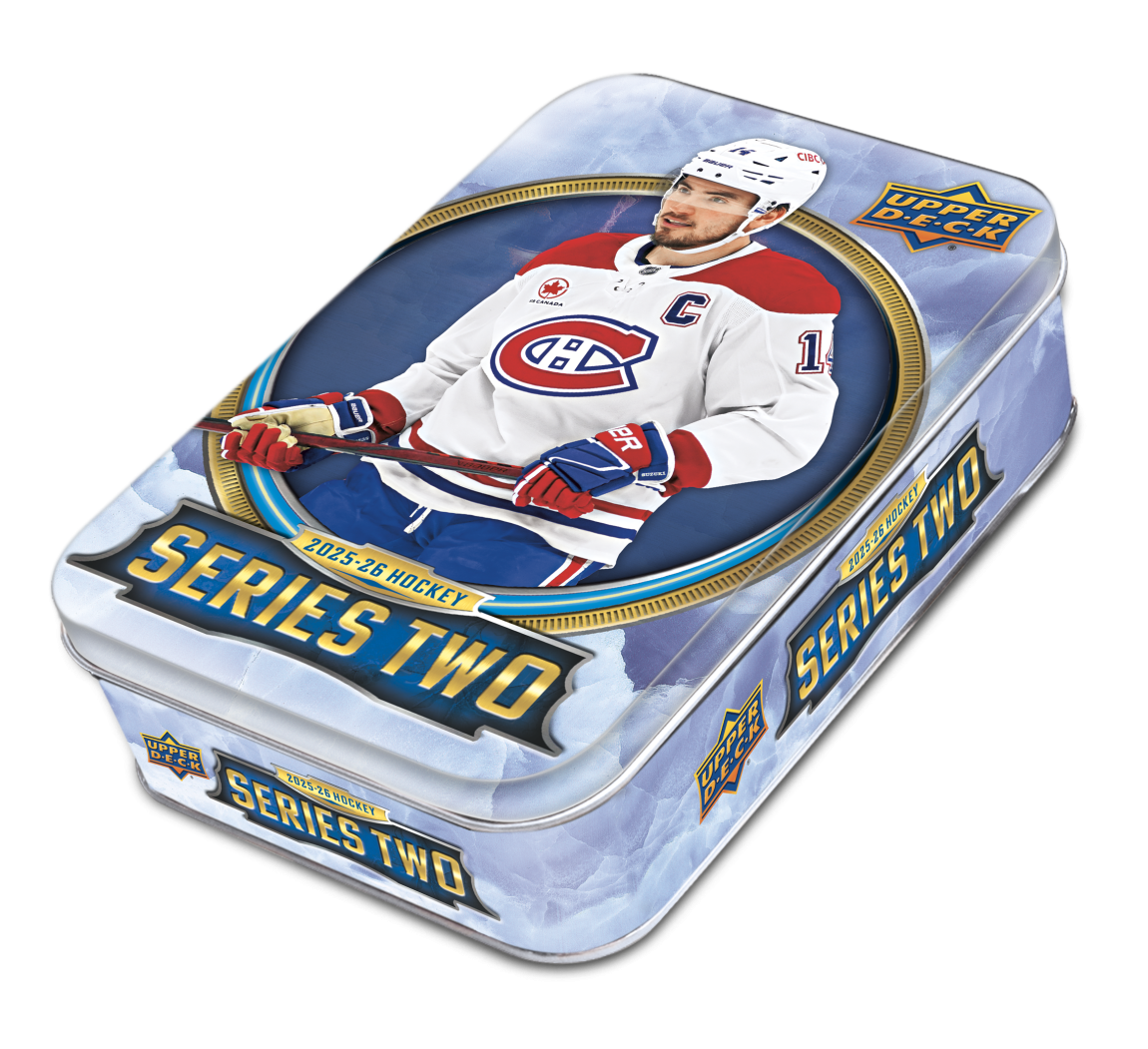 2025-26 Upper Deck Series 2 Hockey TIN Box 