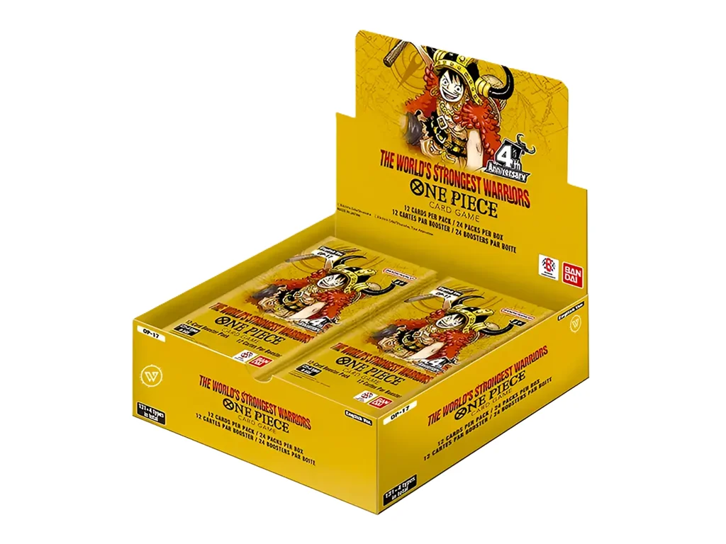 One Piece OP17 The Worlds Strongest Warriors Booster Box