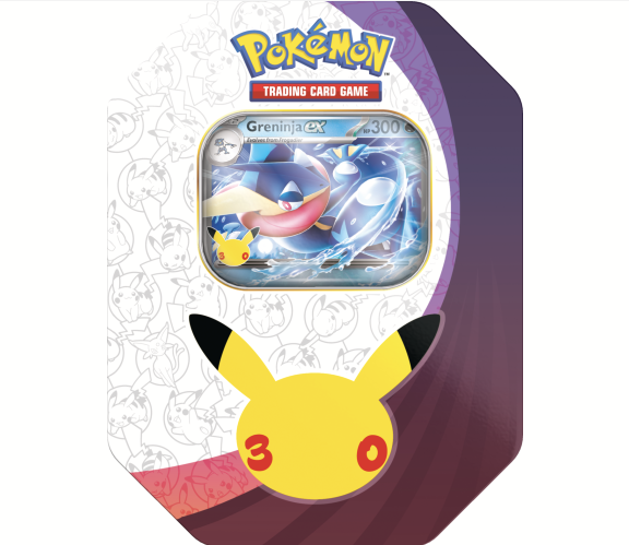 30th Celebration Greninja ex Tin